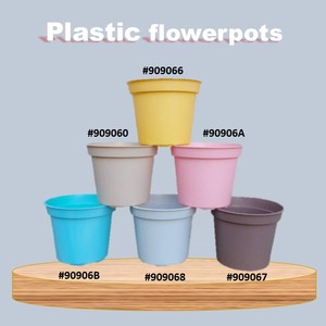 Maceta de plástico para exteriores Macetas de plástico Gris CLASSIC - Product Image 3