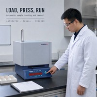 Four à moufle automatique YX-WK7302 pour l'analyse des cendres de charbon et des matières volatiles, équipement de laboratoire pour l'aspiration des cendres de charbon, de coke et de biomasse