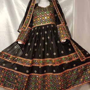 Robes afghanes pour femmes, robe afghane kuchi, robe de mariage koochi, salwar kameez, shalwar, vêtements de fête pour femmes, collection ethnique Eid - Product Image 1