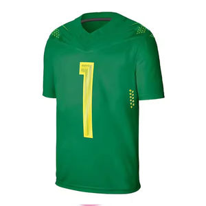 Hot Selling Custom American Football <b>Jersey</b> <b>Short</b> Breathable Quick Dry Polyester Sportswear Plus Sizes Competitive Price Fully - Product Image 2