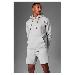 Ensemble short assorti deux pièces pour homme Ensemble short et sweat à capuche ajustable de haute qualité Ensemble deux pièces pour homme Offre Spéciale - Product Image 2