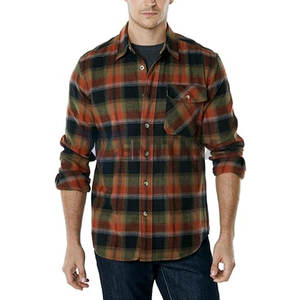 T-shirts en flanelle pour hommes de dernière conception à séchage rapide et doux 100% coton de couleur unie pour une utilisation en extérieur - Product Image 3