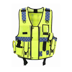 Chaleco DE SEGURIDAD reflectante impermeable diseño ODM personalizado Chaleco de seguridad de construcción de alta visibilidad con reflector de celosía colorido - Product Image 2