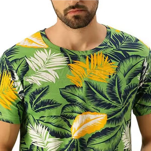 T-shirt pour homme en tissu doux à coutures robustes, durable, à la mode, avec sublimation, nouveau style 2026 - Product Image 2
