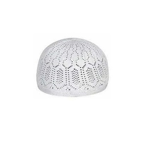 Meilleures ventes de casquettes islamiques traditionnelles musulmanes pour hommes Vente en gros Produit Logo personnalisé Kufi Chapeau Cadeau de l'Aïd Casquettes de prière pour hommes - Product Image 1
