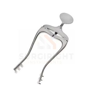 Écarteur à retenue automatique Jansen 3x3 broches émoussées avec vis de réglage Instruments chirurgicaux généraux par Surgiright Instruments - Product Image 1