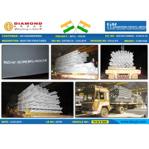 โครงสร้างเครื่องปฏิกรณ์ที่ผลิตขึ้นจากอินเดีย - Product Image 2