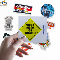Calcomanías Personalizables para el Hogar con Diseño Único para Computadoras Portátiles, Armarios, Ventanas de Automóviles, Parachoques, Impresión Original en Vinilo Impermeable