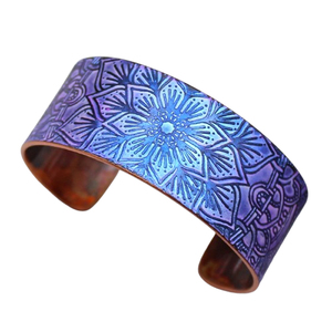 2025 Florida New Year <b>Copper</b> Purple African style <b>copper</b> Jewelry Handcrafted Design <b>Bracelet</b> <b>Copper</b> Jewelry for Women - Product Image 5