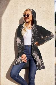 เสื้อฮู้ดโอเวอร์ไซส์แฟชั่นลำลองสำหรับผู้ชายและผู้หญิง ผ้าโพลีเอสเตอร์/คอตตอนคุณภาพสูง กันลม ระบายอากาศได้ดี มีซิป  สามารถสกรีนลายได้ - Product Image 4