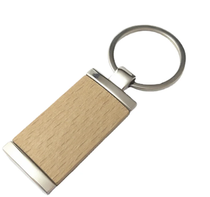 Le plus récent porte-clés rond en bois de mode personnalisé porte-clés en bois pour tenir des clés - Product Image 4