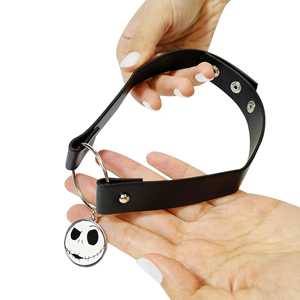 MUESTRA RETAIL H.E.R. Accesorios: Collar de Gargantilla de Jack Skellington para Mujer, de la Serie Pesadilla Antes de Navidad, Hecho en China - Product Image 1