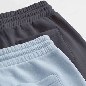 Venta al por mayor Jersey Casual Deportes al aire libre Pantalones cortos Hombres Pantalones cortos de sudor de algodón personalizado Fleece French Terry Cordón Hombres Pantalones cortos de gimnasio - Product Image 5
