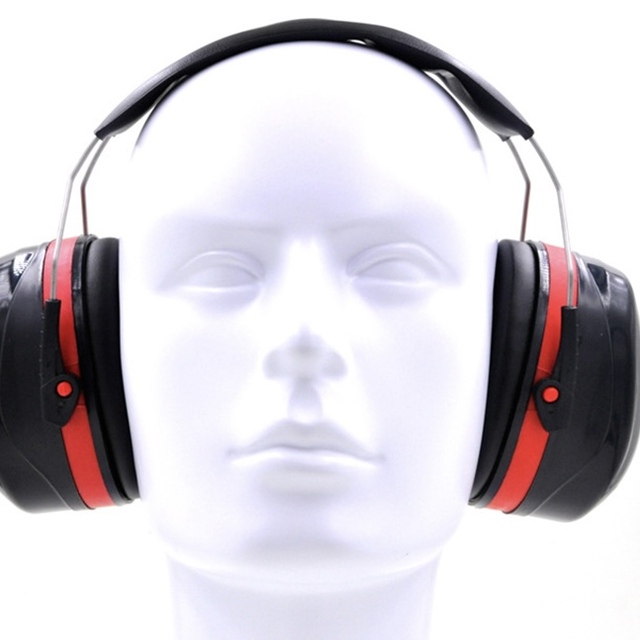 Fast Shipment Noise Reduction Industrial Safety Earmuff Reusable Adjustable Headband Ear Muff for Manufacturing