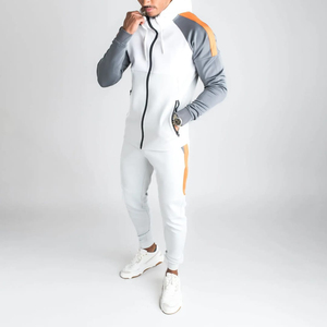 Bas prix unisexe respirant hiver survêtement ensembles 100% coton Sport entraînement Jogging porter en gros - Product Image 2