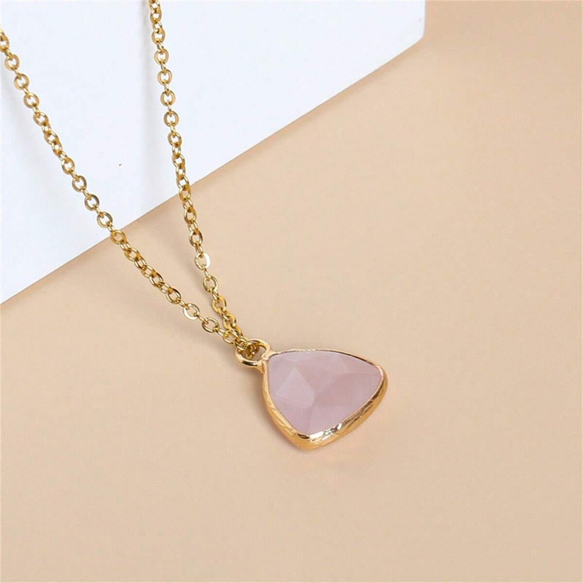 ブレスレット LESS IS MORE rose gemstone ball necklace Amazon.com: Thecraftman Natural Rose Quartz Ball Necklace