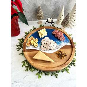 Nueva atractiva bandeja de servicio de resina de diseño hecho a mano de una sola pieza con calidad y material extra premium a muy bajo costo - Product Image 2