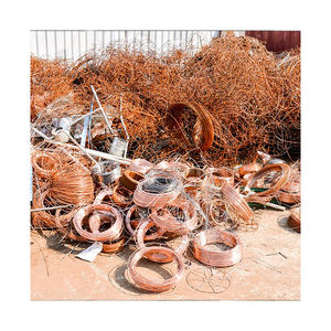 เศษลวดทองแดงจำนวนมากผสมฉนวนกันความร้อนและสายเคเบิลที่มีความสว่างเปลือยเหมาะสำหรับการแยกหรือรีไซเคิลกระแสผสม - Product Image 2