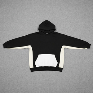 Sudadera con Capucha para Hombre, 100% Algodón, Tejido de Felpa, Diseño Personalizado, Otoño, Alta Calidad, 370gsm, Corte Regular, Resistente al Viento, con Bolsillos, Tallas Grandes - Product Image 5