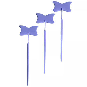 Miroir de pose d'extensions de cils professionnel en acier inoxydable rond plaqué or, rotatif à 360 degrés, personnalisé, à fixer au mur - Product Image 5