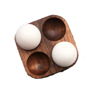 <b>Wooden</b> Egg Tray with Natural Polish for Home Use Full Customized Eco-friendly <b>Wooden</b> Egg Holder for Kitchen <b>Wooden</b> Egg Tray - Product Image 3