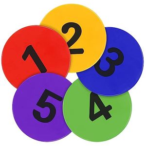 Marcadores de velocidad de goma para práctica de entrenamiento, marcadores de eventos de Rugby, fútbol, agilidad, respetuosos con el medio ambiente, alta calidad - Product Image 1