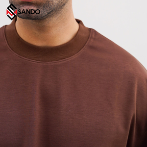 เสื้อสเวตเตอร์แบบสวมศีรษะของผู้ชายเสื้อสเวตเตอร์แบบสวมหัวผ้าคอตตอนน้ำหนักเบามีฮู้ดสำหรับ3D พิมพ์ลายพัฟขนาดใหญ่เหมาะกับชายและหญิง - Product Image 6