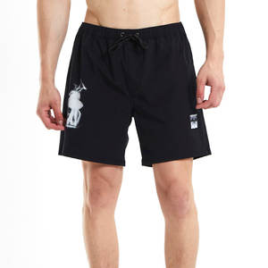 กางเกงขาสั้นผ้าแคนวาสคุณภาพสูง 100% สำหรับผู้ชาย พิมพ์ลายกลางตัว กางเกงลำลอง แห้งเร็ว ระบายอากาศได้ดี น้ำหนักเบา ราคาสมเหตุสมผล - Product Image 1