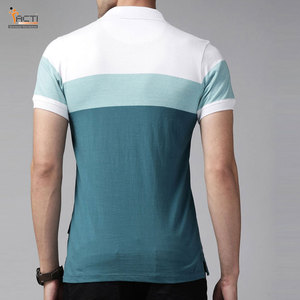 Polo de couleur unie pour hommes adultes grande taille polo pour hommes vêtements d'été polo en vente - Product Image 3