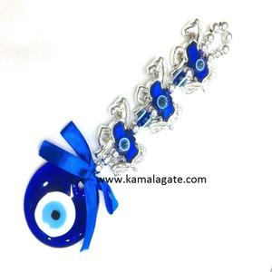 Wholesale Evil <b>Eye</b> Car Hanging Ornament Crystal Hearts Decorative Semi-Precious Stone <b>Craft</b> for Sale - Product Image 3