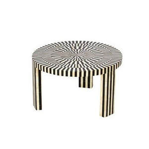 Muebles Modernos de Hueso Real al por Mayor, Cajones de Gabinete, Mesa de Almacenamiento Lateral Única para Sala de Estar, Procedente de la India - Product Image 4