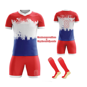 Personalizado Nuevo Diseño Fútbol Ropa Uniforme 100% Poliéster Francia Fútbol Jerseys Fútbol Camisetas Para Hombres - Product Image 5