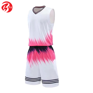 Ensembles d'uniformes de basket-ball en polyester de haute qualité pour hommes et femmes Tissu respirant à séchage rapide Certifié BSCI Imprimé Taille Plus - Product Image 3