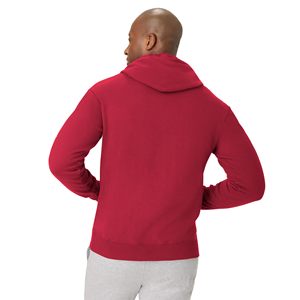 Sweats à capuche pour hommes de qualité de luxe 100% coton pull uni lourd coupe surdimensionnée avec cordon de serrage sweats à capuche imprimés de logo personnalisé hommes - Product Image 3
