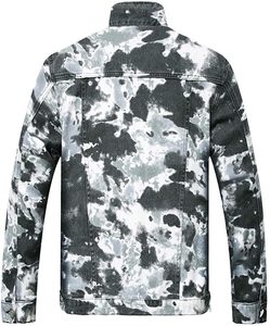 Chaqueta Vaquera Urbana para Hombre, Chaqueta Clásica de Mezclilla para Atuendos Casuales - Product Image 2