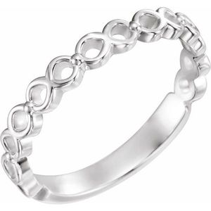 Geometric Stackable Adjustable Fashion <b>Rings</b> 18K Plating Trendy Eternity Inlay Technology with Claw Setting Free Size - Product Image 1