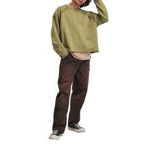 Venta al por mayor jogging hombres chándal personalizado borde crudo diseño sudaderas con capucha sudadera casual fit cuello redondo oversize unisex sudaderas - Product Image 4