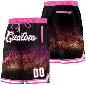 Short de basket-ball en maille de haute qualité Short de course en polyester respirant à séchage rapide pour hommes femmes - Product Image 2