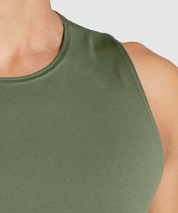 Camiseta sin mangas con estampado de logotipo de alta calidad cómoda de marca propia, camisetas sin mangas transpirables de moda de Color personalizado para Fitness - Product Image 6