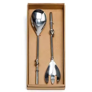 New Design Stainless Steel <b>Salad</b> Server Set Premium Serving Utensils For Modern Dining - Product Image 2