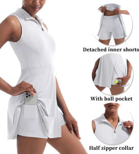 Nuevo Conjunto de Tenis para Mujer, Corte Ajustado, Secado Rápido, Uniforme de Tenis de Alta Calidad con Logotipo Personalizado, Falda de Pickleball, Conjunto Deportivo Personalizado - Product Image 6