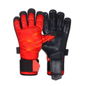 Gants de gardien de but en cuir antidérapants et respirants à forte adhérence pour adultes et enfants Produit parfait pour les joueurs - Product Image 1