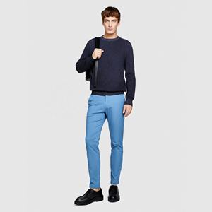 Sweatshirts d'hiver pour hommes en coton, coupe ajustée, sweat-shirt de sport, logo personnalisé imprimé, col rond vintage, doublure, vêtements de sport d'hiver - Product Image 3