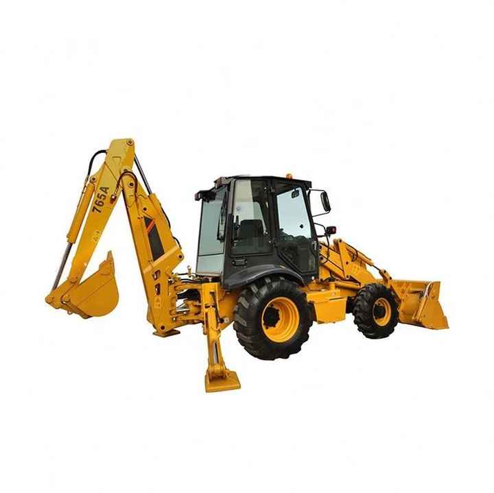 Used 4 Wheel Drive Compact CAT 420F Backhoe Loader / Used 4WD CAT Front Loader Tractors for Construction Works.