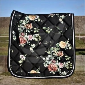 Coussinets de selle d'équitation tous usages, décoratifs et élégants, imprimés fleuris, pour siège de cheval - Product Image 2