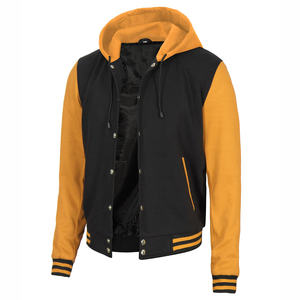 Chaqueta Universitaria Personalizada para Hombre, Mezcla de Lana, Cuello Alto, Temporada de Invierno, con Bordado de Logotipo Gratuito, Fabricante Directo, Chaqueta de Invierno - Product Image 2