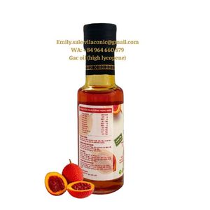 น้ำมัน Gac ธรรมชาติน้ำมันสกัดจากผลไม้จากเวียดนามสกัดเย็นมาตรฐานไลโคเพนสูง - Product Image 5