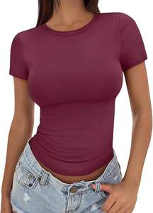<b>Women's</b> Premium Cotton Tee in Affordable Price for Private Label - Product Image 4
