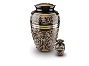 Llegada caliente Diseño impresionante Grabado de peltre Urnas de cremación para adultos para restos de cenizas humanas Tamaño personalizado Color - Product Image 6