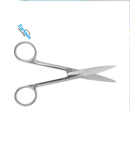 Ciseaux en acier inoxydable 14 CM Fabricant et exportateur de ciseaux droits de dissection d'opération chirurgicale médicale - Product Image 2